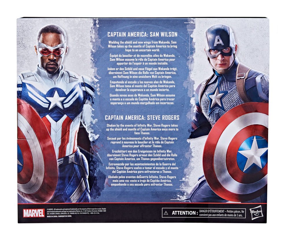 MARVEL GALLERY CAPTAIN AMERICA FIGURINE PVC SAM WILSON 25CM - Avengers